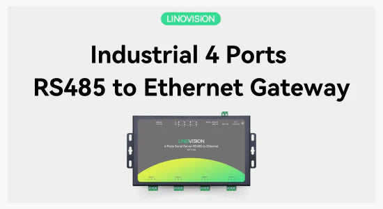 Your Ultimate Solution for RS485 Modbus and Edge Computing: 4 Ports Serial Server RS485 to Etherent