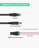 POE Splitter with DC12V 2A Output and 10/100Mbps Ethernet (2 Pack)