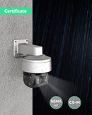 (IPTZ5432AC) The Most Affordable AI Smart Anti-corrosion 4MP 32x Optical Zoom Network Dome Camera with Polymer Material