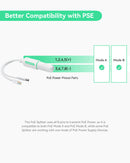 Outdoor Waterproof POE Splitter with DC12V Output and Ethernet (2 pack)