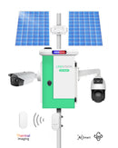 (GO BOX-V1200PU-PTZ-TH) Versatile Solar Powered Cameras System with Paired Wireless Bridge