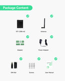 Modbus RS485/RS232/DIO/AI/PT100 RTD to 3G/4G LTE Converter