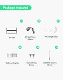 Indoor LoRaWAN Gateway Uplink 1 × RJ45 (PoE PD supported) & WiFi and Optional 4G Cellular
