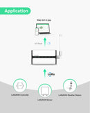 Indoor LoRaWAN Gateway Uplink 1 × RJ45 (PoE PD supported) & WiFi and Optional 4G Cellular