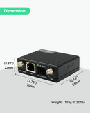 Mini Industrial 4G LTE Router with Low Power Consumption, GPS, RS232/RS485