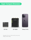 Mini Industrial 4G LTE Router with Low Power Consumption, GPS, RS232/RS485