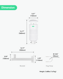 8-in-1 Environment Monitor with Sensors of Ultrasonic Wind, PM2.5/10 and Noise