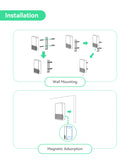 LoRaWAN Wireless Magnetic Temperature & Humidity Sensor with Food-safe and Waterproof Enclosure