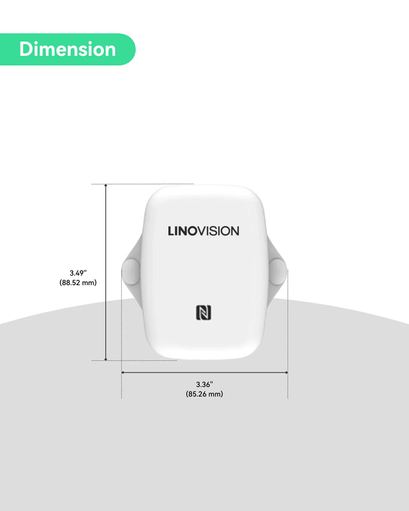 LoRaWAN Waterproof Wireless Temperature & Humidity Sensor