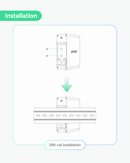 Industrial Gigabit 30W PoE Splitter with Switchable DC12V/24V Output and Passive PoE output for Wireless Bridges Like UB Loco5AC, designed for Cameras and IoT systems