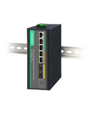 L2 Managed Solar PoE Switch with Built-in MPPT Solar Charge Controller