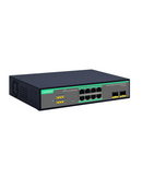 8 Ports Full Gigabit Cloud Managed PoE Switch with 2 SFP Uplink