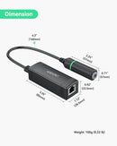 IEEE802.3af/at PoE to Passive 24V PoE Converter