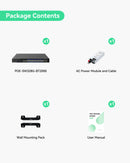 24 Ports Managed PoE Switch with All BT90W PoE Ports,Total Budget 1900W