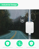 4 Ports Full Gigabit Outdoor Waterproof PoE Switch with 1 GE and 1 SFP Uplink