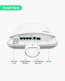4 Ports Full Gigabit Outdoor Waterproof PoE Switch with 1 GE and 1 SFP Uplink
