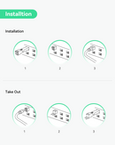 1.25G SFP to RJ45 Copper Gigabit Ethernet Transceiver, Up to 100m