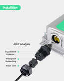BT90W Outdoor PoE Extender, Gigabit PoE Repeater with Two PoE Outputs