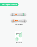 800m Super Long Range PoE + Ethernet Data Extender over Cat5 Cable (2 Pack)