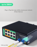 1.25G SFP Module Transceiver, Dual LC Fiber, 1000Base-LX, 1310nm SMF