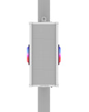 Outdoor Loud Speaker with Red/Blue Light, built-in Microphone and Amplifier