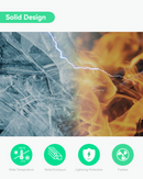 4 Ports Full Gigabit IEEE802.3af/at POE Switch with 1 GE and 1 SFP Uplink, 65W POE Budget