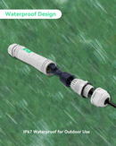 One Port Gigabit Outdoor PoE Extender, Waterproof PoE Ethernet Repeater