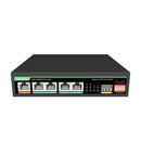 5 Ports Solar and UPS PoE Switch with built-in Solar Charge Controller