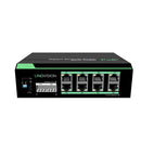 Industrial 8 Ports Full Gigabit PoE Switch supports DC 9.5V ~ 57V Power Input