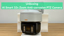 (IPTZ5432AC) The Most Affordable AI Smart Anti-corrosion 4MP 32x Optical Zoom Network Dome Camera with Polymer Material