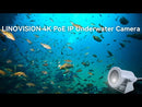 4K Ultra HD PoE Underwater Camera with Anti-corrosion Coating