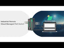 Industrial 8 Ports Full Gigabit PoE Switch with Remote PoE Ports Management
