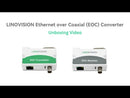 PoE over Coax EOC Converter, Upgrade Analog to IP Surveillance System